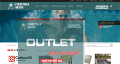 Desktop Screenshot of ferreteriabesos.com